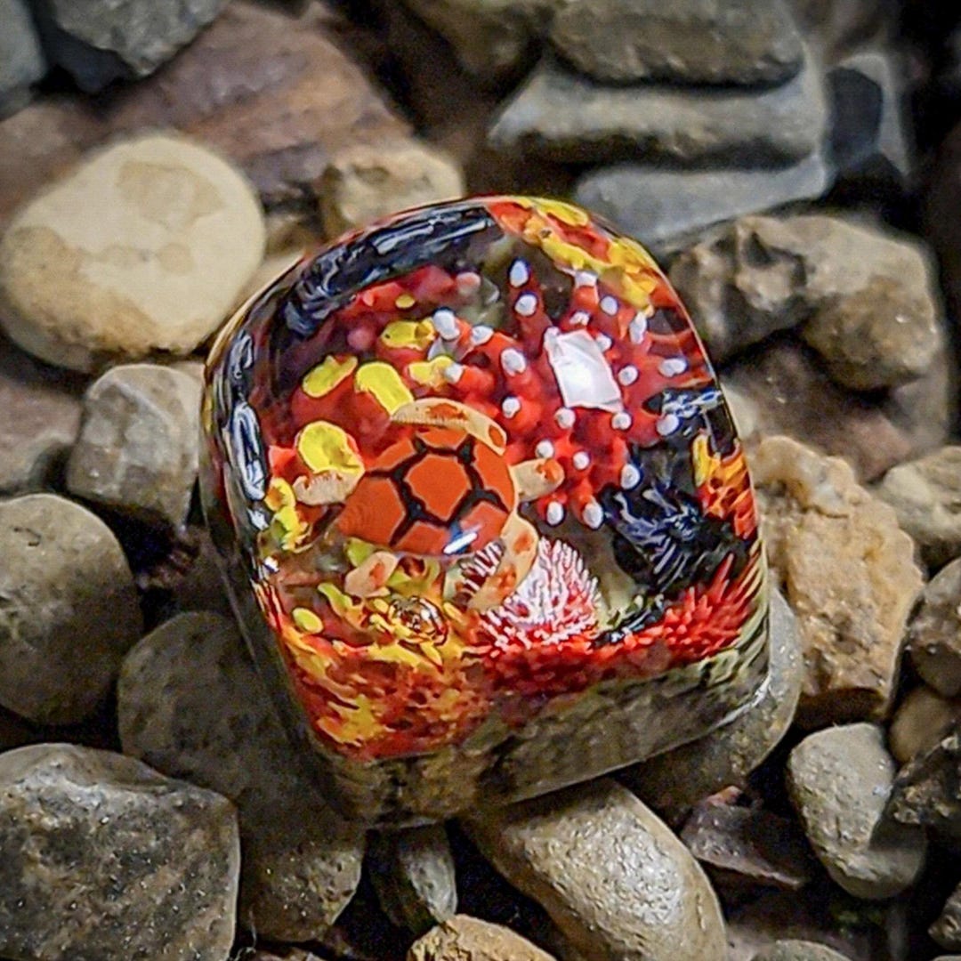 Turtle Keycap Turtle Key Cap, Custom Keycap, Ocenic Keycap, Handmade Keycap Tropical ...