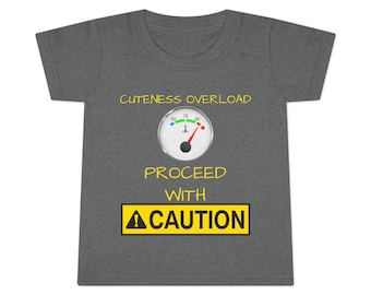 Cuteness Overload (peuter-T-shirt)
