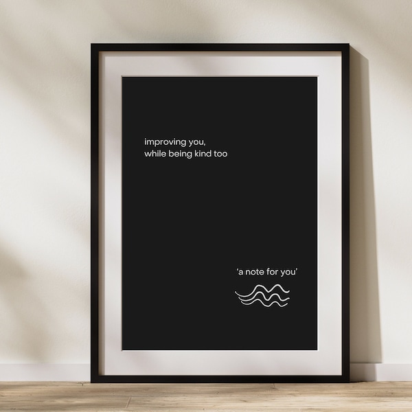 grow with others | a note for you |  relationship | word art | wall decor | minimalist | archive disc | digital art