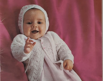 Modèles de tricot vintage Beehive Nursery Styles 3-12 mois