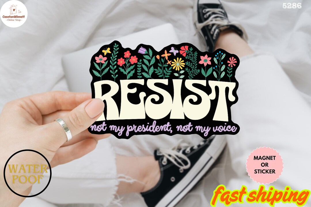 Resist Sticker/car Magnet, Resist Bumper Sticker, Reproductive LGBT ...