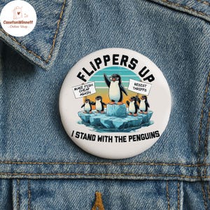 Flipers Up pin, Make fish cheap Again, Anti trump pin, Protest Political Anti Republican President Tariff Taxes Oligarchs