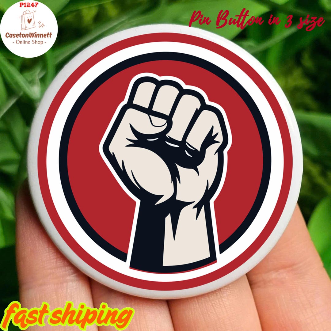 Buttons Protest Rally Hands off Protest Anti Trump Pin Buttons in 3 Sizes, Feminist Pin for ...
