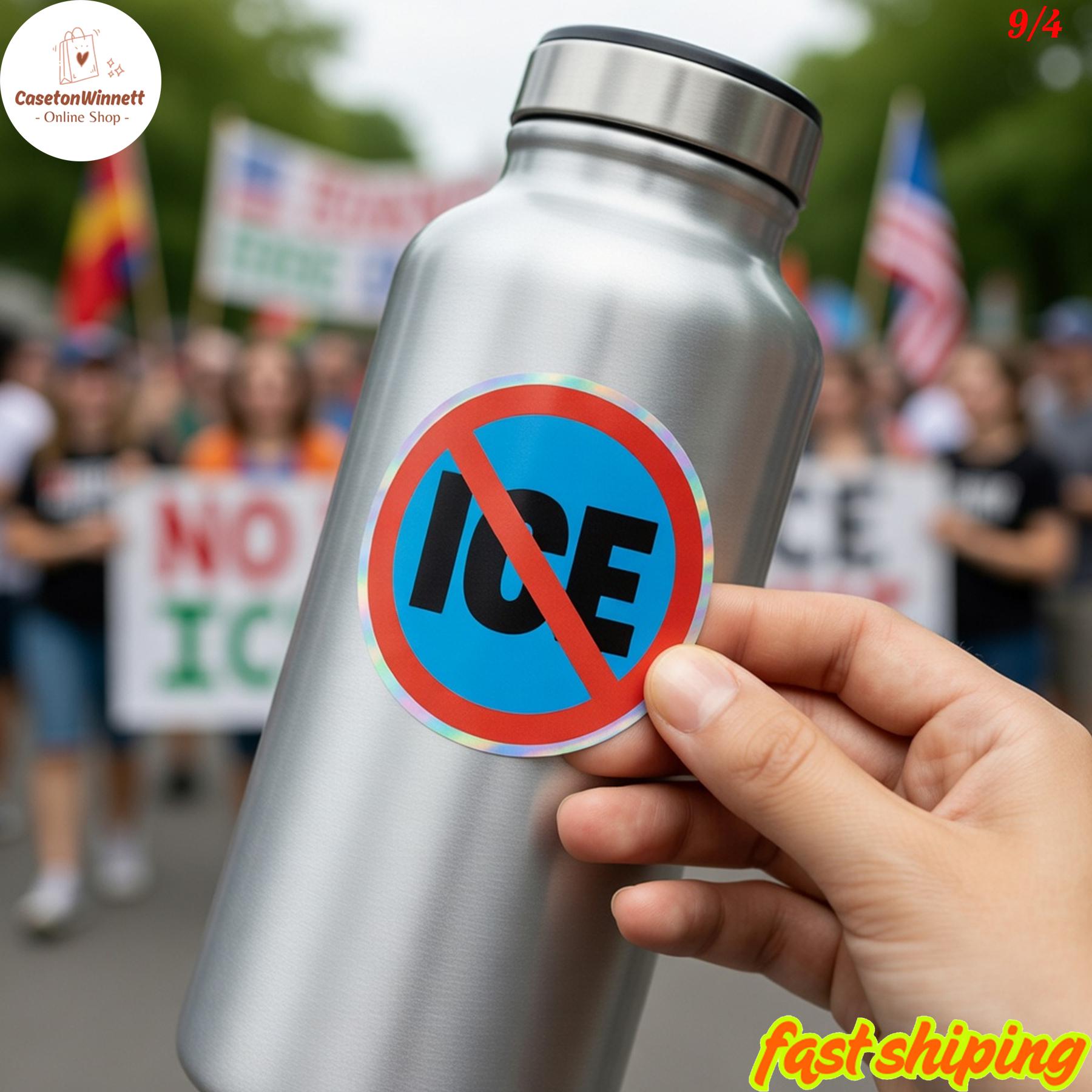 Ice No Label No Ice Sticker Pack, Anti-ice Pro Immigration Decal, Social Justice ...