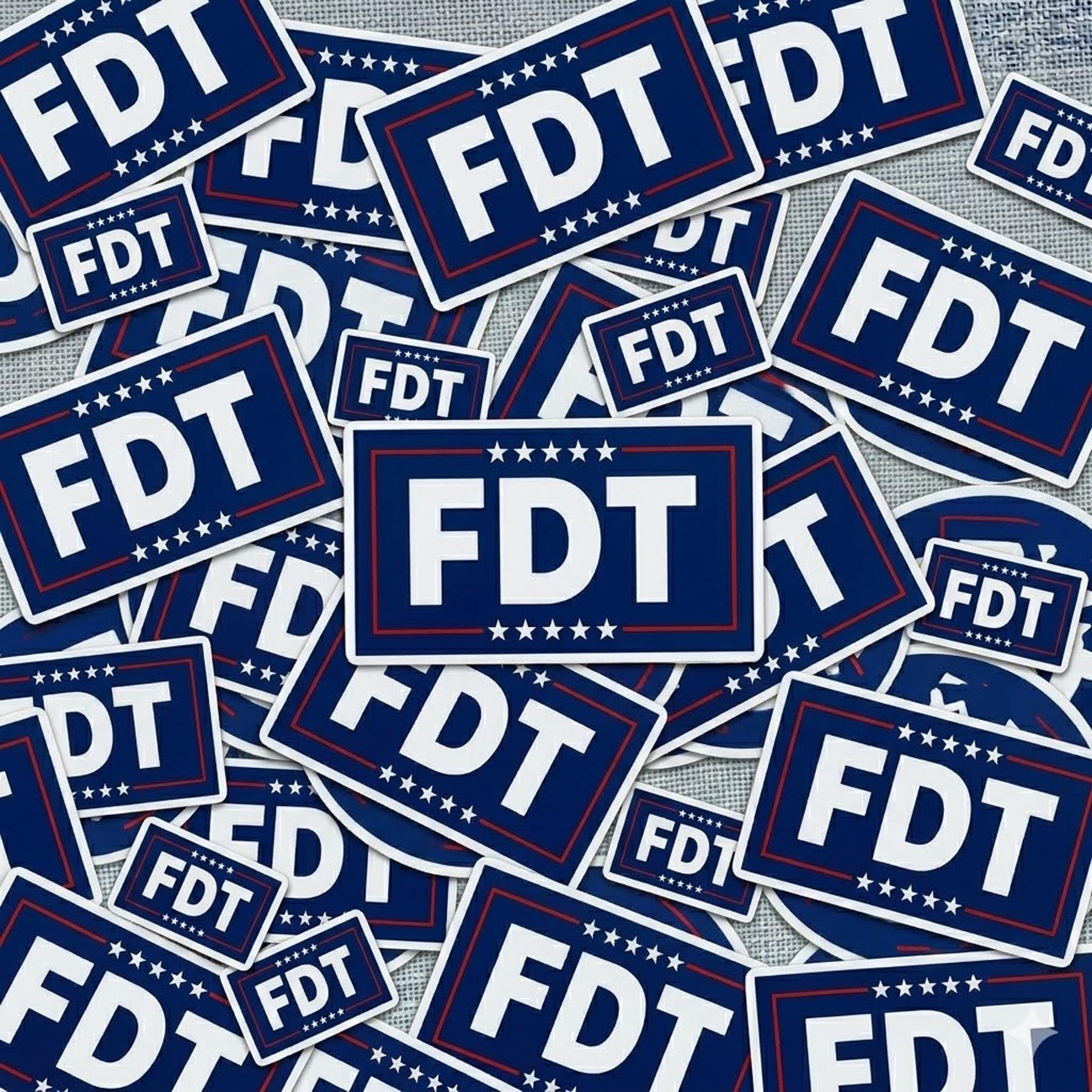 Fdt Sticker FDT Sticker Pack, Liberal, Feminism, Anti Trump, Democrat, Liberal ...