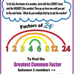 Factor Rainbow Poster