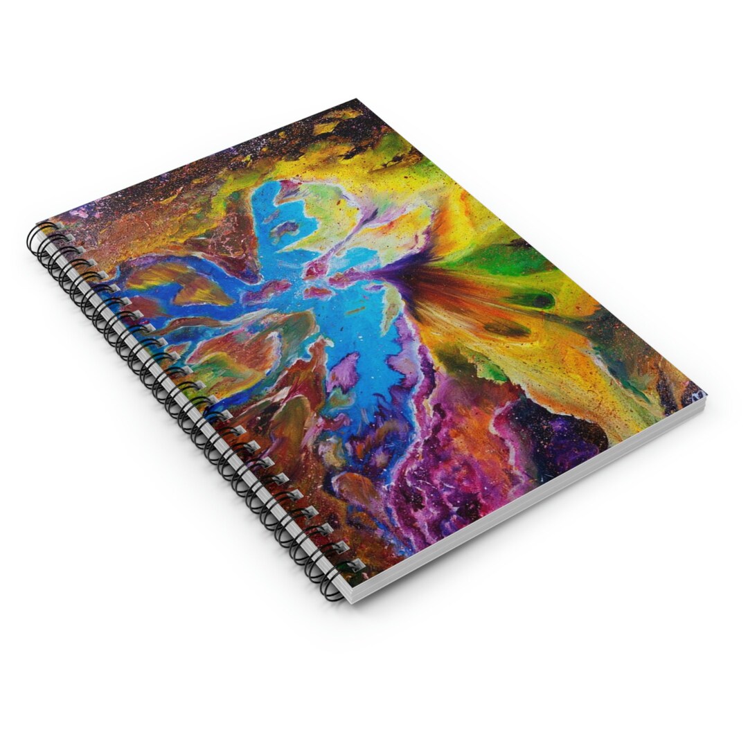 Orion Nebula Spiral Notebook - Ruled Line - Etsy