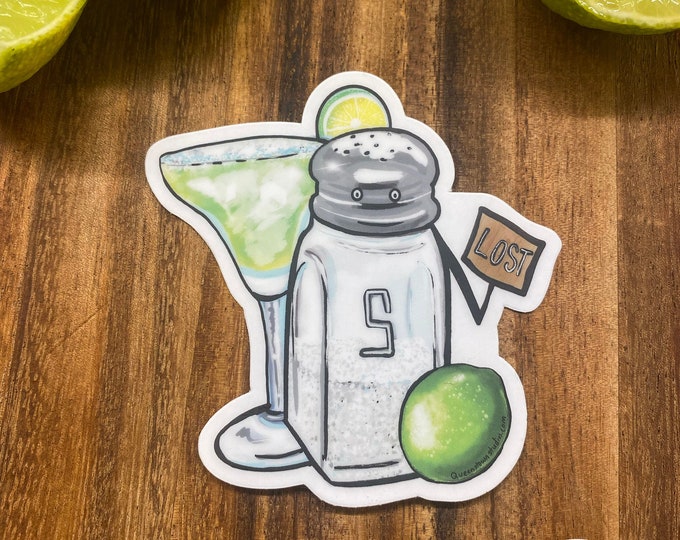 Lost Shaker of Salt Fan Art Illustration Vinyl Sticker Etsy
