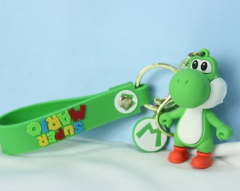 Limited Discount Cute Silicone Keychain/Yoshi Handmade Keychain