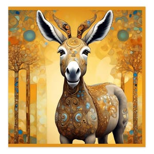 Animali fantastici - Biglietto d'auguri "Gossdondeer"
