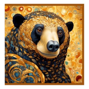 Animali fantastici - Biglietto d'auguri "Cinnabear"