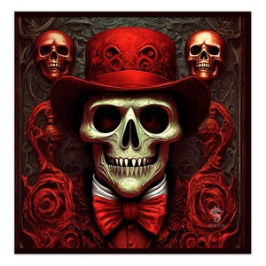 Galería Grimm - Tarjeta de felicitación "El médico de las calaveras"