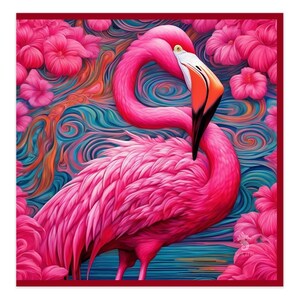 Animali fantastici - Biglietto d'auguri "Cheamingo"