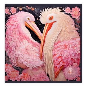 Fanciful Beasts - "Grußkarte ""Boa & Joplin""."