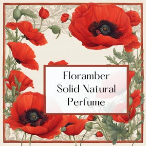 Floramber Solid Natural Perfume
