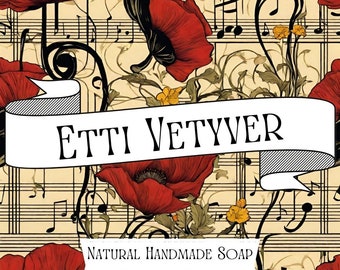 Etti Vetyver Natural Handmade Artisan Soap