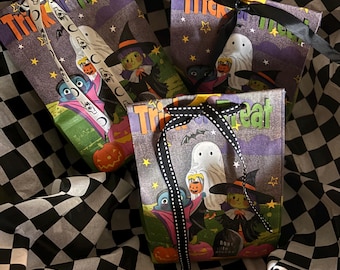 Trick or Treat Bag ~ Black Cat Handmade Natural Soap & Incense