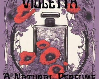 Violetta ~ A Natural Perfume ~ Mock Violet ~ Violet #37 ~ Forest & Soil