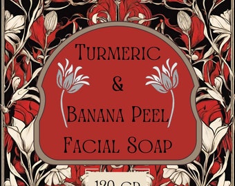 Turmeric & Banana Peel Facial Soap