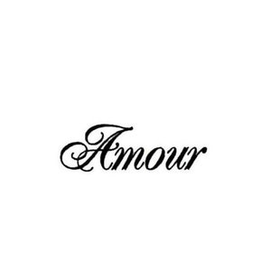 Amour、French Love、未マウントのゴム印、バレンタイン、結婚式、記念日、timbre en caoutchouc、Sweet Grass Stamps No.21
