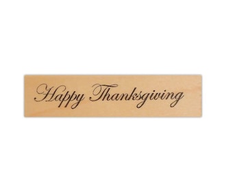 Happy Thanksgiving Stempel Stempel, Herbst Grußkarte, Crazy Mountain Stamps #5