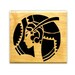 Art Deco Jazzy Woman mounted rubber stamp large, 1930's style, glamour girl, lady silhouette, Sweet Grass Stamps, No.2