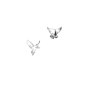 Sello de goma Dove DESMONTADO - 2 estilos, ¡tú eliges! - Símbolo de paz - Imagen inspiradora - Pájaro - CMS #2