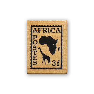 Francobollo Africa Francobollo in gomma montato n. 17