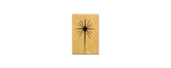 A baby/'s hand in Bethlehem Rubber Stamp Religious Christmas Sentiment #26