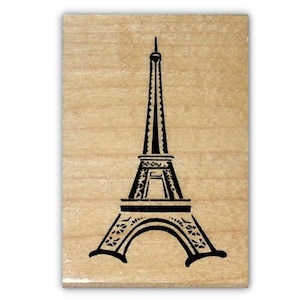 Sello de goma montado en la Torre Eiffel - París, Francia, Francés, Viajes #22