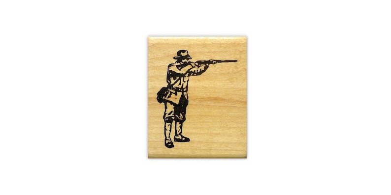 bowhunting archery #14 ARROW unmounted rubber stamp