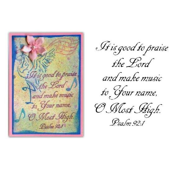 psalm-92-1-praise-the-lord-and-make-music-unmounted-etsy