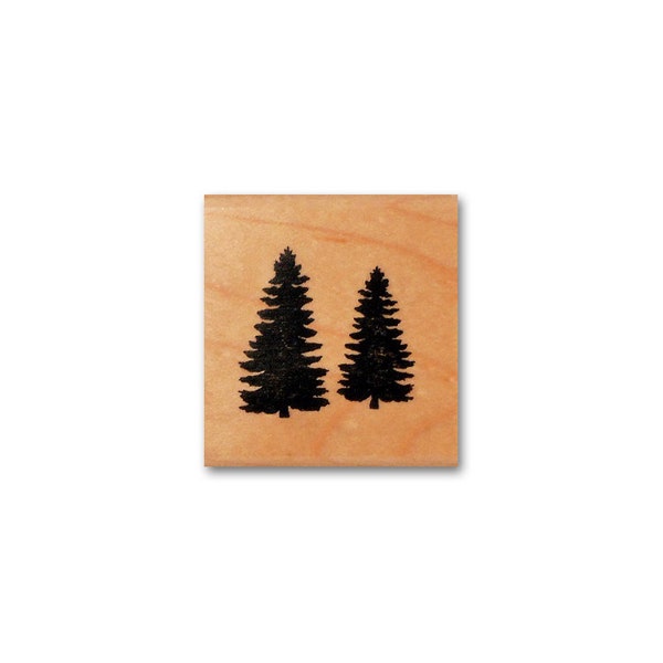 Pine Tree Stamp - Etsy