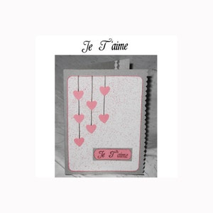 Je T'aime UNMONTIERTEs Stempelgummi - I Love You auf Französisch - Valentinstag, Hochzeitstag, Sweet Grass Stamps #22