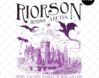 Xaden Riorson House PNG, Jinete de Dragón de la Cuarta Ala (Descarga digital)