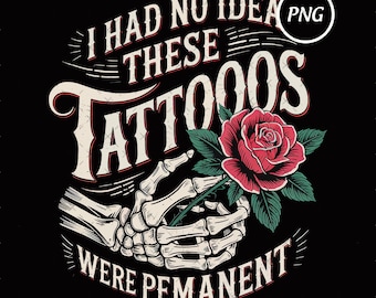 Retro Tattoo Skelett Hand PNG, lustiges sarkastisches Design (digitaler Download)
