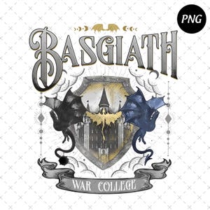 Fourth Wing Png, Basgiath War College Png, Dragon Rider Png, the Empyrean Series Digital Download, Bookish Sublimation Png