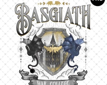 Quatrième Escadre Basgiath War College Dragon Rider PNG (Téléchargement numérique)