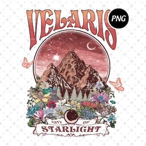 Velaris City of Starlight Png, Acotar Png, The Night Court Png, Fantasy Bookish Png, Court Of Dreams, Acotar Digital Download, Book Lover