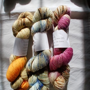 Hand Dyed Yarn | Fingering weight yarn | Yarn | Superwash | Speckled yarn | fingering yarn | Sock Yarn | multi colored | perfect together