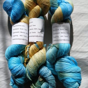Hand Dyed Yarn | Fingering weight yarn | Yarn | Superwash | Speckled yarn | fingering yarn | Sock Yarn | multi colored | Lotus
