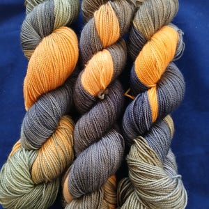 Hand Dyed Yarn | Fingering weight yarn | Yarn | Superwash | Speckled yarn | fingering yarn | Sock Yarn | multi colored | Day Break
