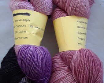 Stralauer Fruhling Hand Dyed Superwash Merino & Silk Yarn, 600 yards fingering weight