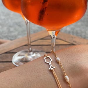 Aperitief, Spritz, armband, vriendschapsarmband