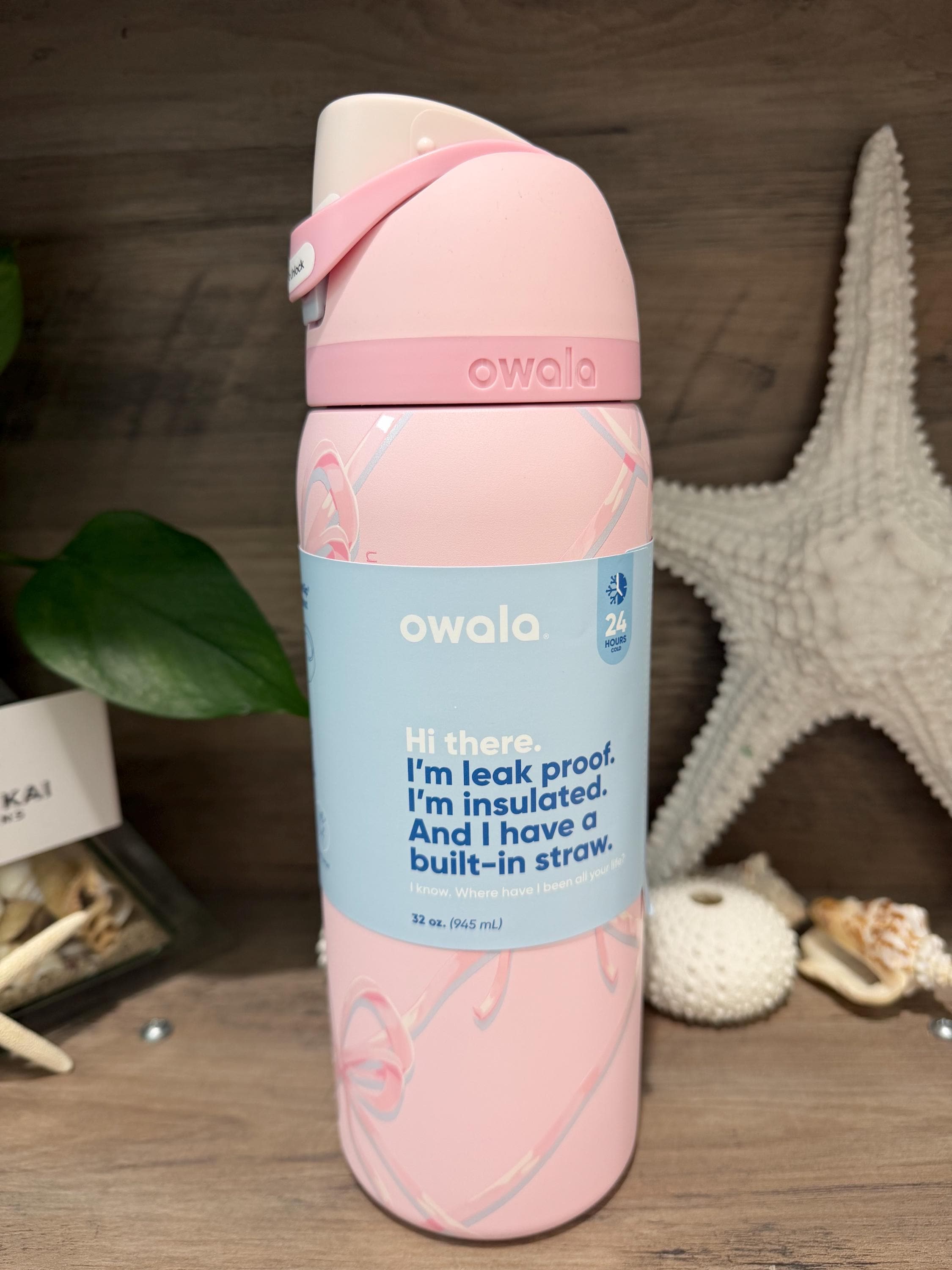 Owala 32oz オワラ　水筒　アメリカ　限定色　日本未発売　ピンク　紫 Owala 32oz オワラ 水筒 アメリカ 限定色 日本未発売 ピンク 紫 Owala