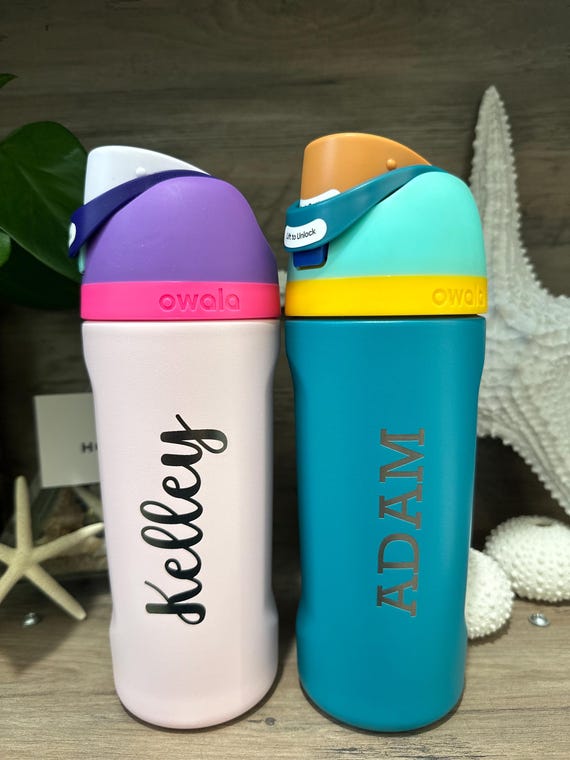 Owala FreeSip 子ども用水筒 イエロー 約475ml アメリカ限定完売カラー