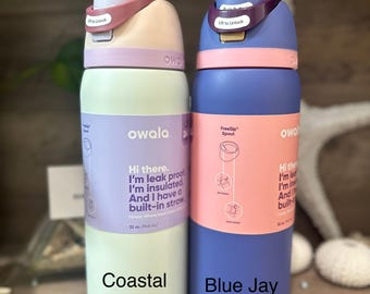 OWALA 32oz Freesip Bottle - Custom Laser Engraved - Double Insulated ...