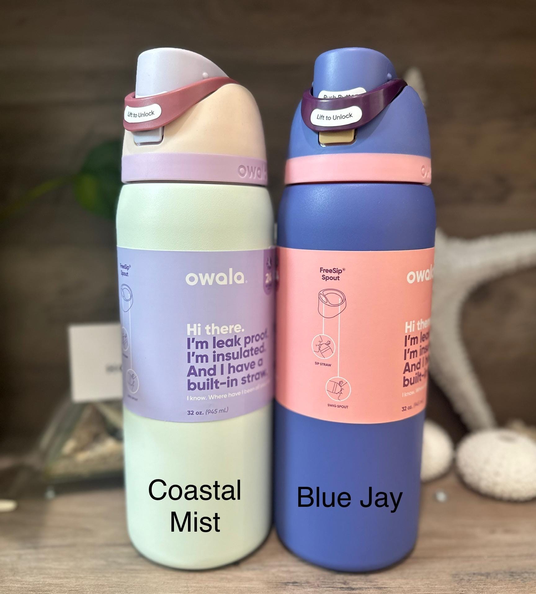 32oz. Owala Freesip Water Bottle Custom Engraved - Etsy