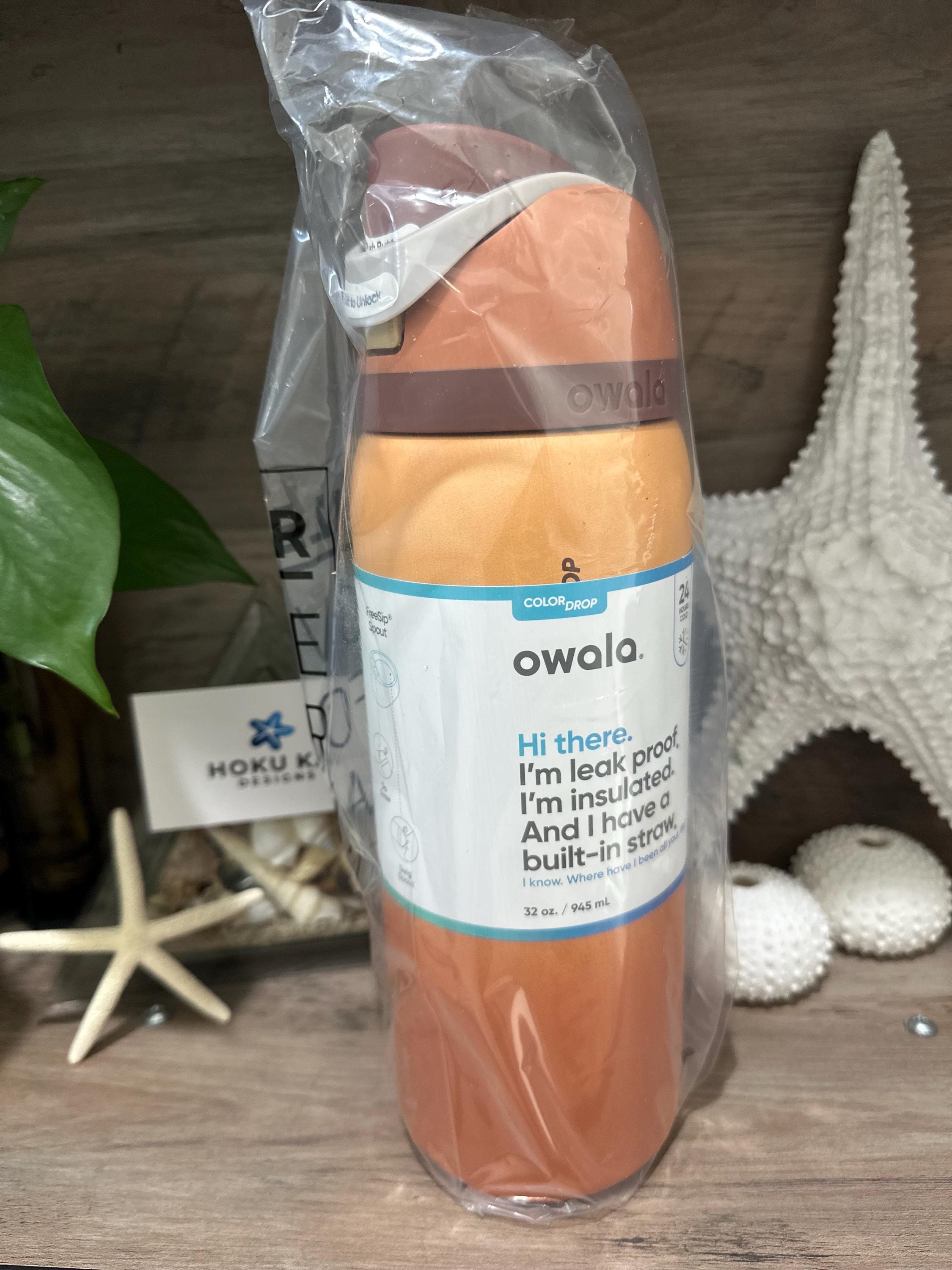32oz Cinnamon Swirl Owala, Color Drop - Etsy