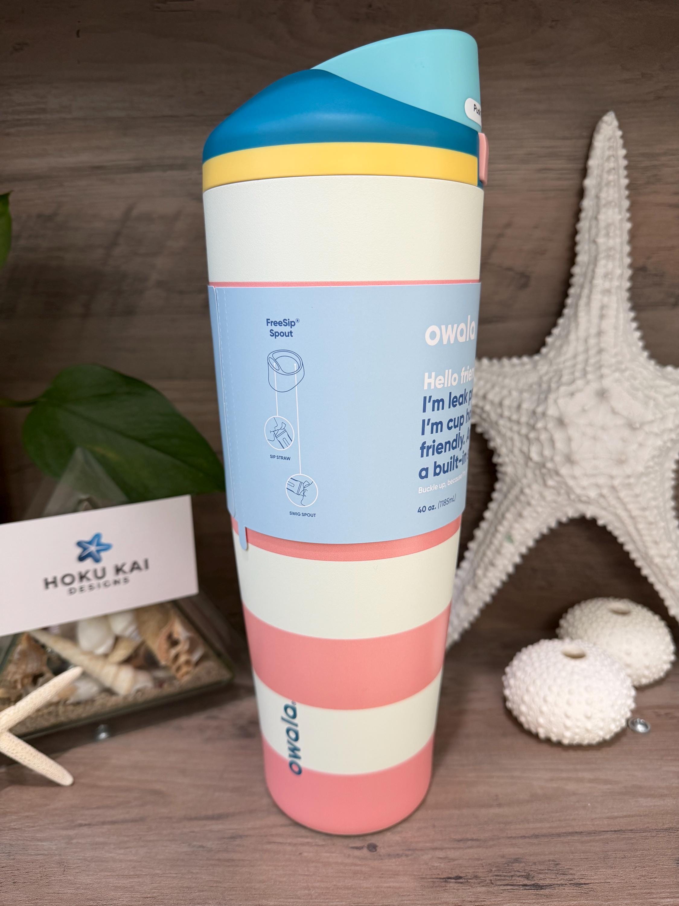40oz Cabana Breeze Owala - Etsy